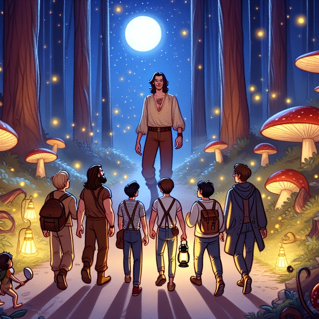 Truyện cổ tích dân gian: Hành trình của Bảy chàng trai