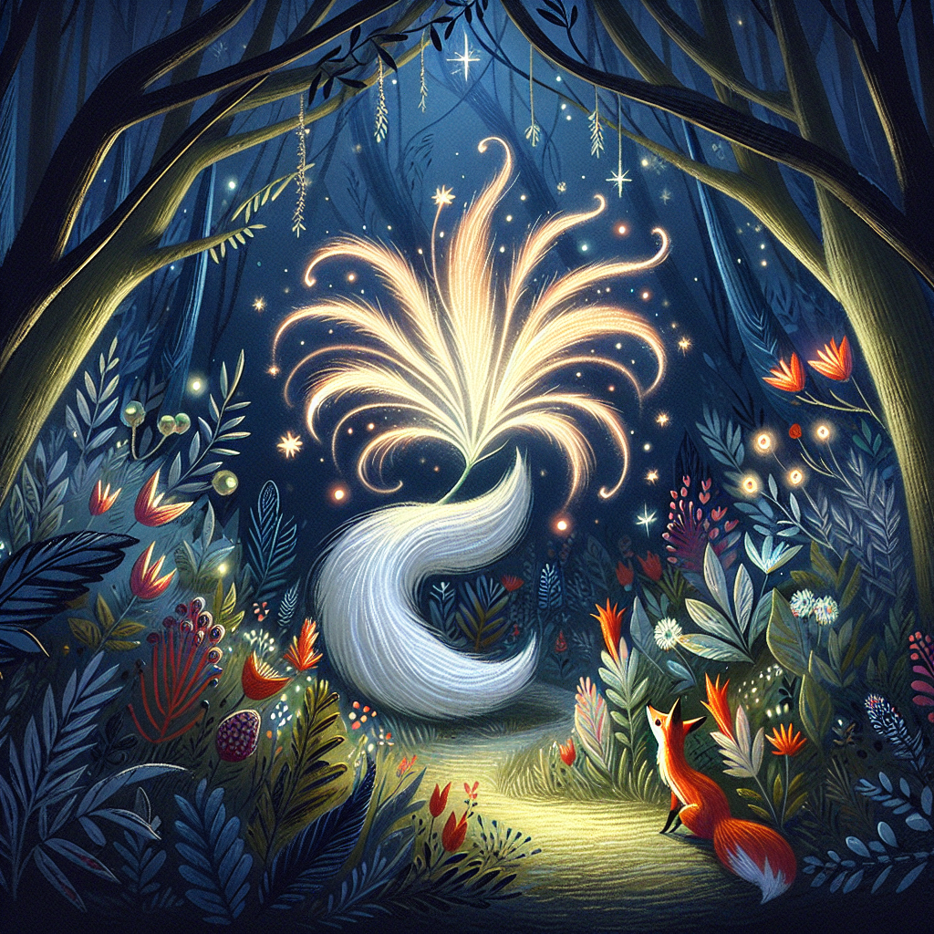 Truyện cổ tích dân gian: Huyền Thoại Hoa Đuôi Cáo