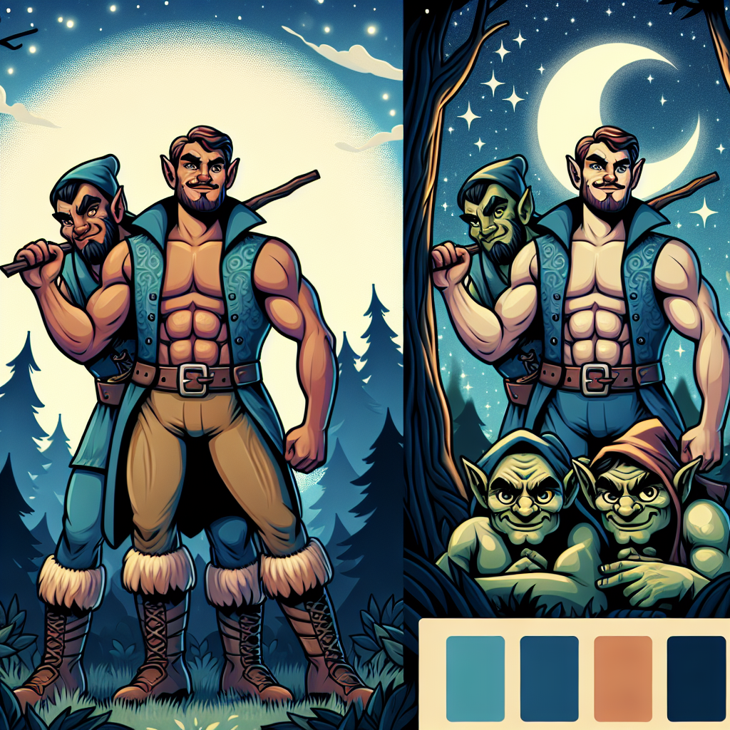 Truyện cổ tích dân gian: Hai anh em và ba con yêu tinh