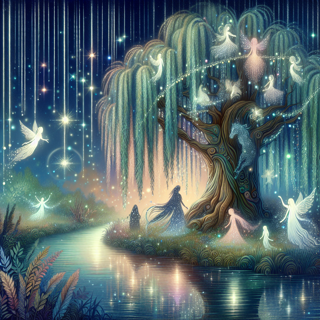 Truyện cổ tích dân gian: Bên gốc cây liễu