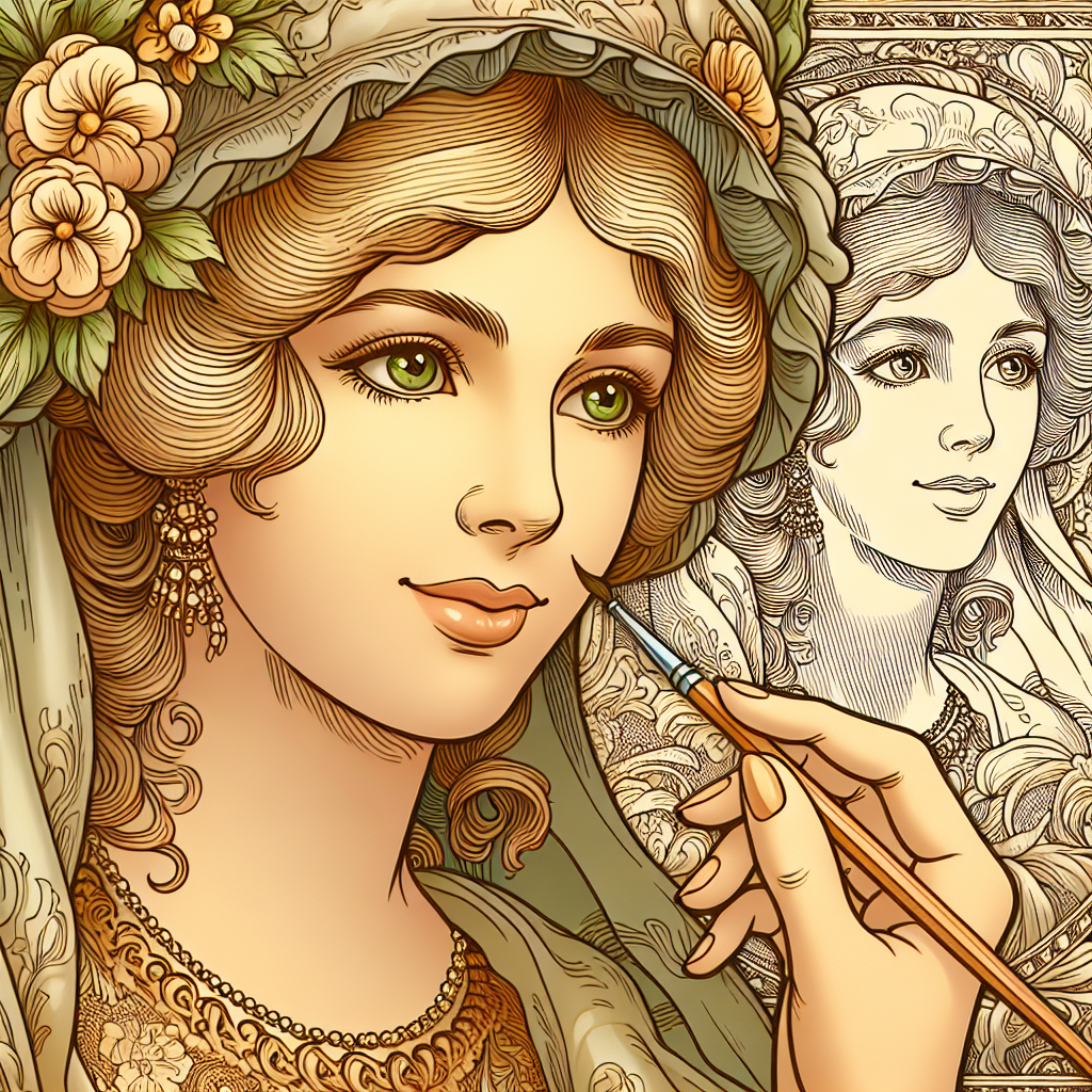 Truyện cổ tích dân gian: Mỹ nhân trong bức họa