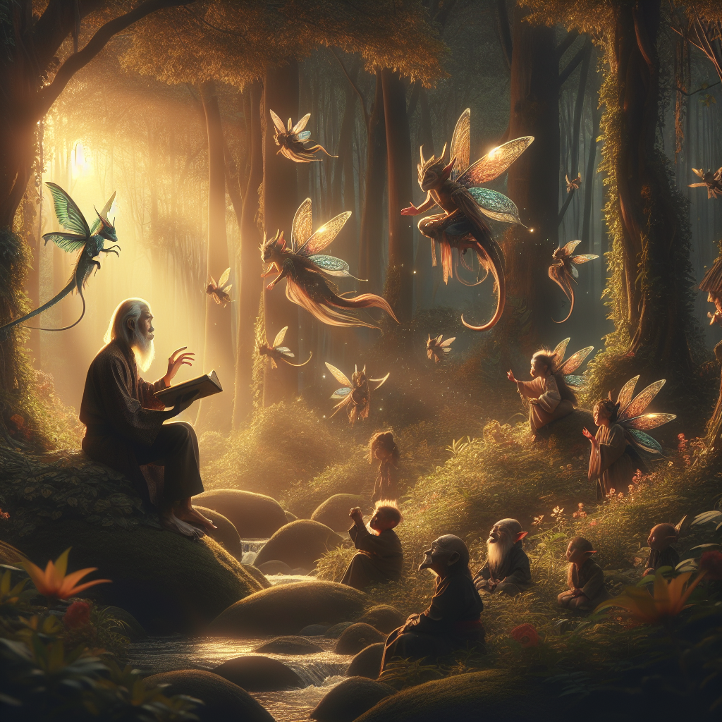 Truyện cổ tích dân gian: Những câu chuyện kỳ diệu từ ông nội