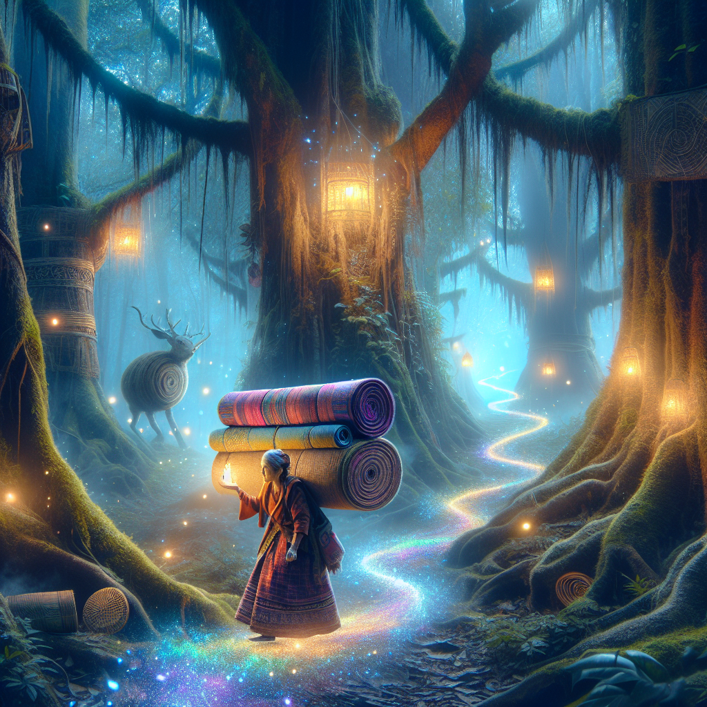 Truyện cổ tích dân gian: Cuộc hành trình kỳ diệu của người đan chiếu