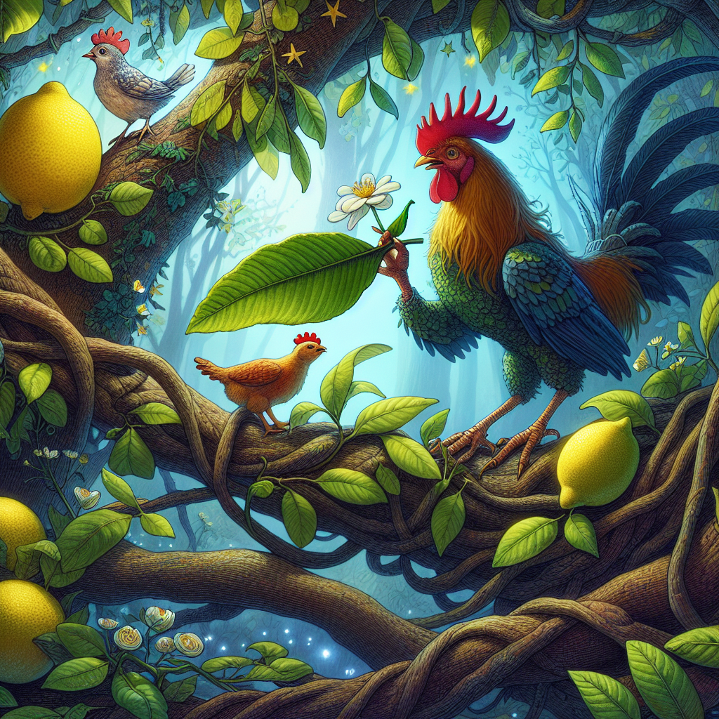 Truyện cổ tích dân gian: Nguồn gốc câu nói 'Con gà cục tác lá chanh...'