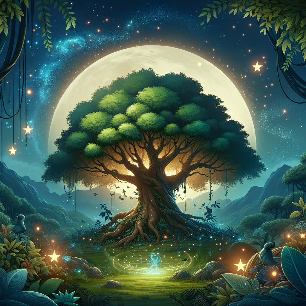 Truyện cổ tích dân gian: Huyền Thoại Cây Nhọ Nồi