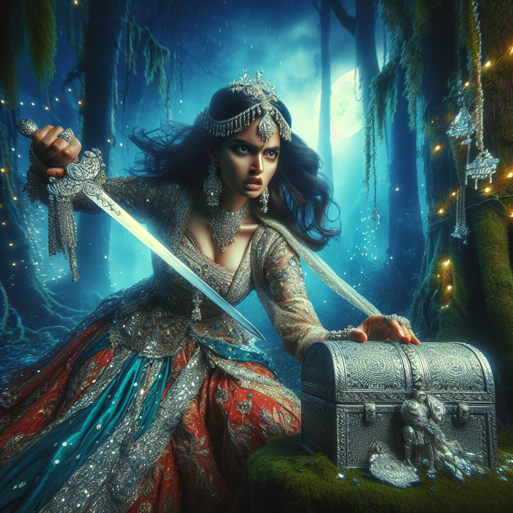 Truyện cổ tích dân gian: Nữ hành tranh giành bạc