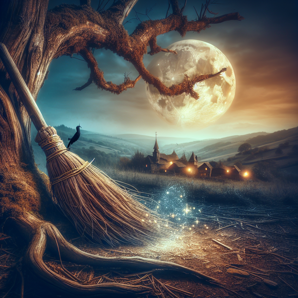 Truyện cổ tích dân gian: Huyền thoại về cái chổi