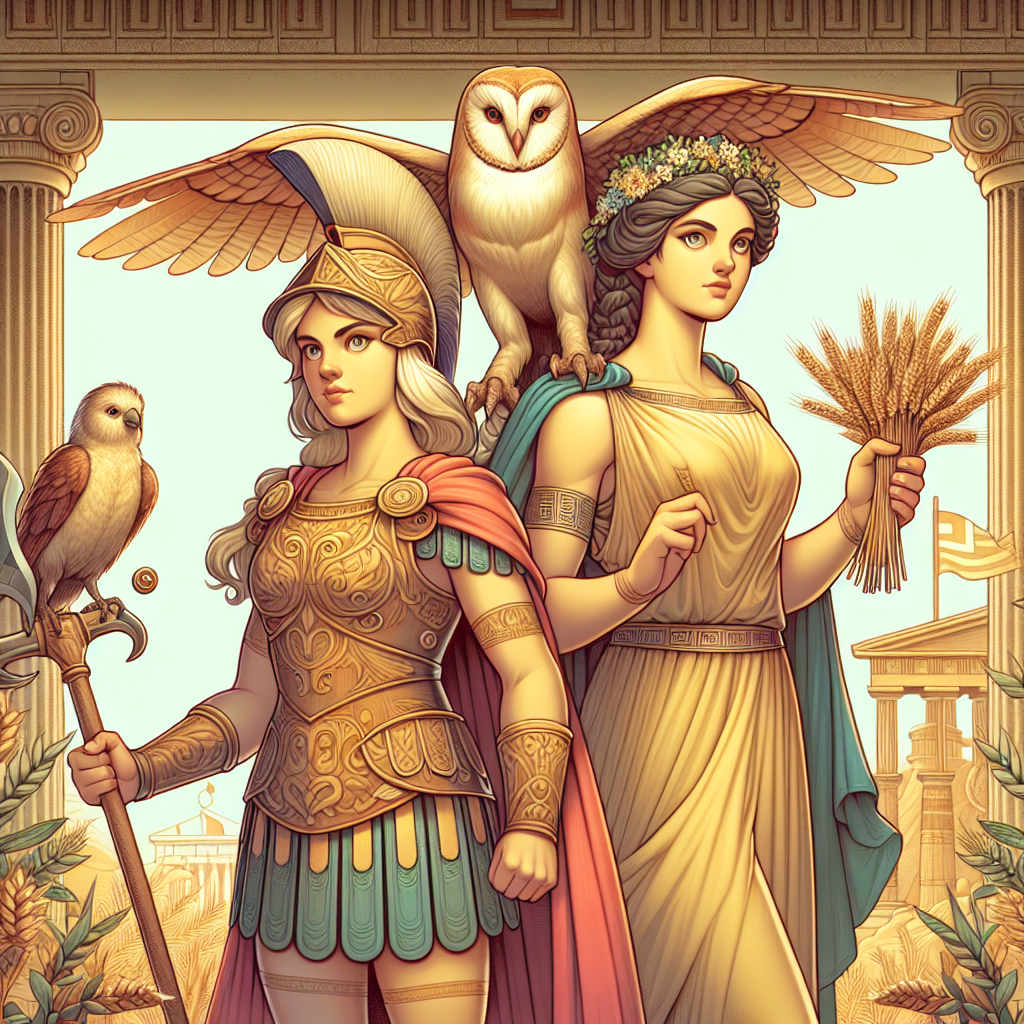 Truyện cổ tích dân gian về Athena và Demeter