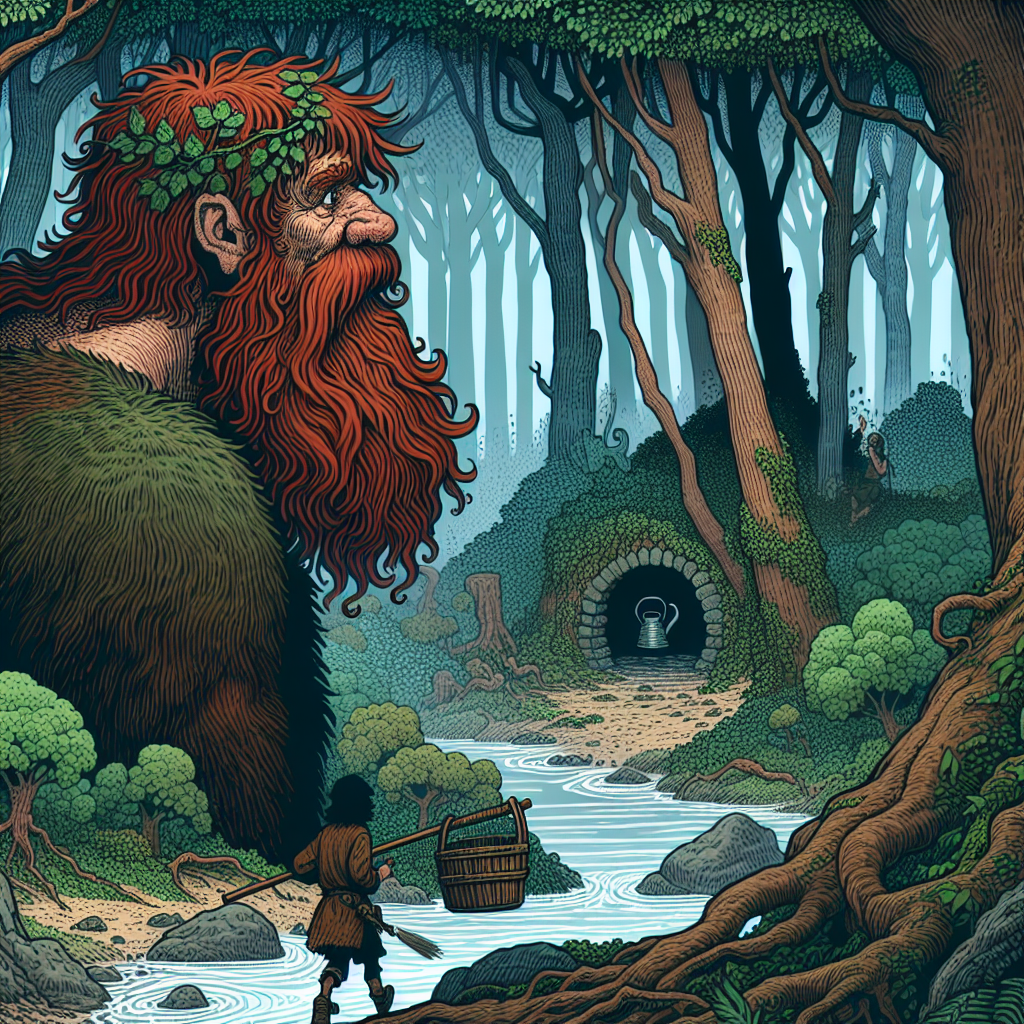 Truyện cổ tích dân gian - Chàng Hanxơ Sắt của Grimm