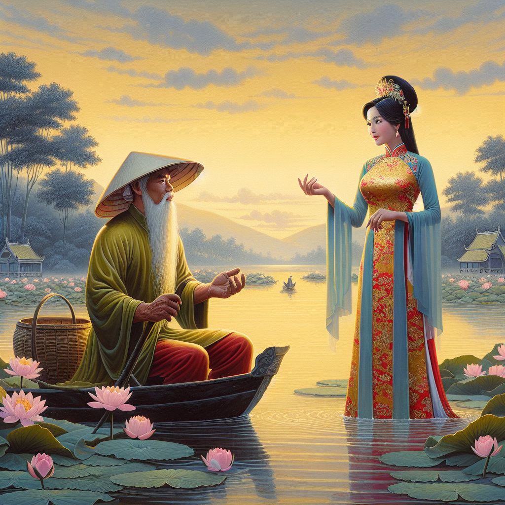 Truyện Dân Gian: Huyền Thoại Trương Chi và Mỵ Nương