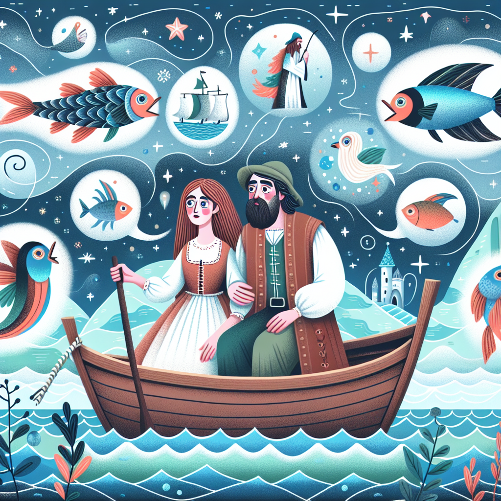 Truyện cổ tích dân gian: Vợ chồng ngư dân và những điều kỳ diệu