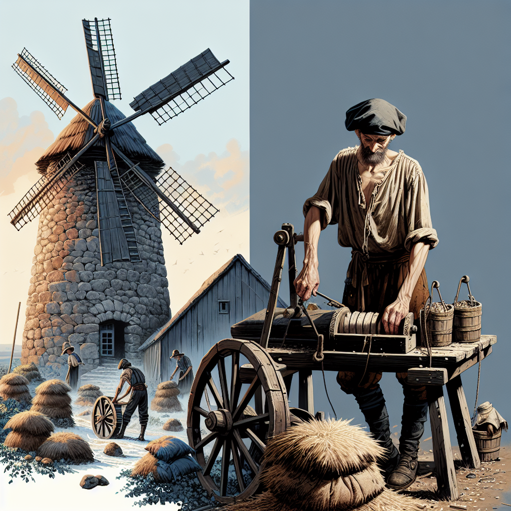 Truyện cổ tích dân gian – Chuyện về Gã thợ xay khốn khổ