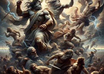 Thần thoại Hy Lạp: Zeus Đánh Bại Cronos và Cuộc Chiến Với Các Titan