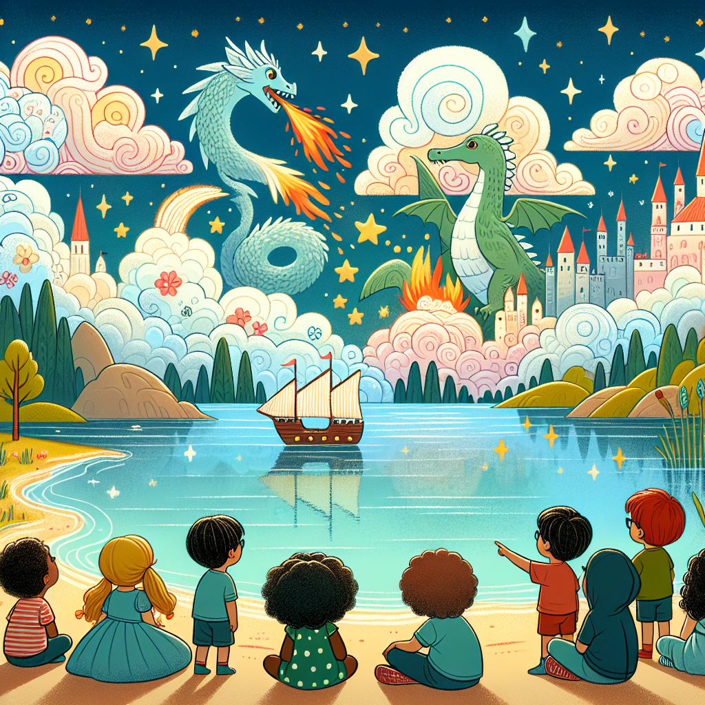 Truyện Thiếu Nhi: Hồ Nước và Những Câu Chuyện Mây