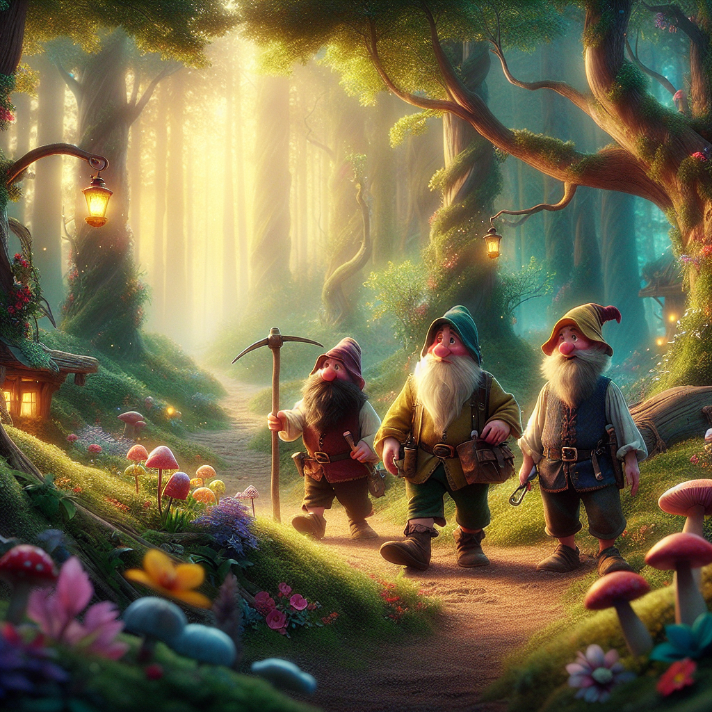 Truyện cổ tích Ba người lùn trong rừng 7 Truyện cổ tích Ba người lùn trong rừng