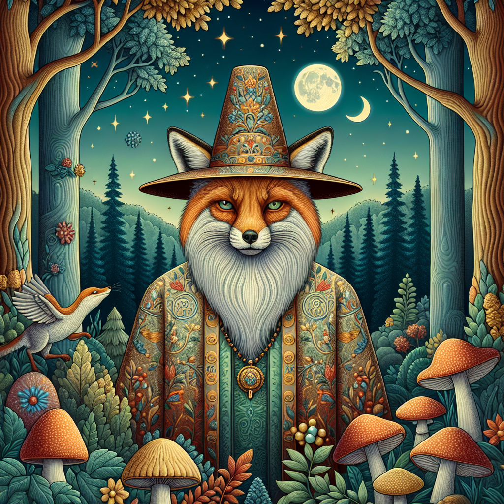 Truyện cổ tích Cáo làm cha đỡ đầu