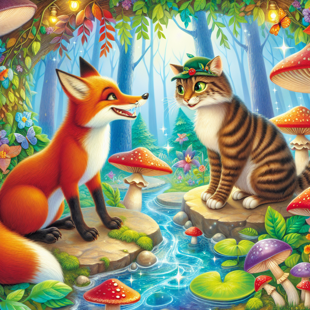 Truyện cổ tích Cáo và mèo 7 Truyện cổ tích Cáo và mèo