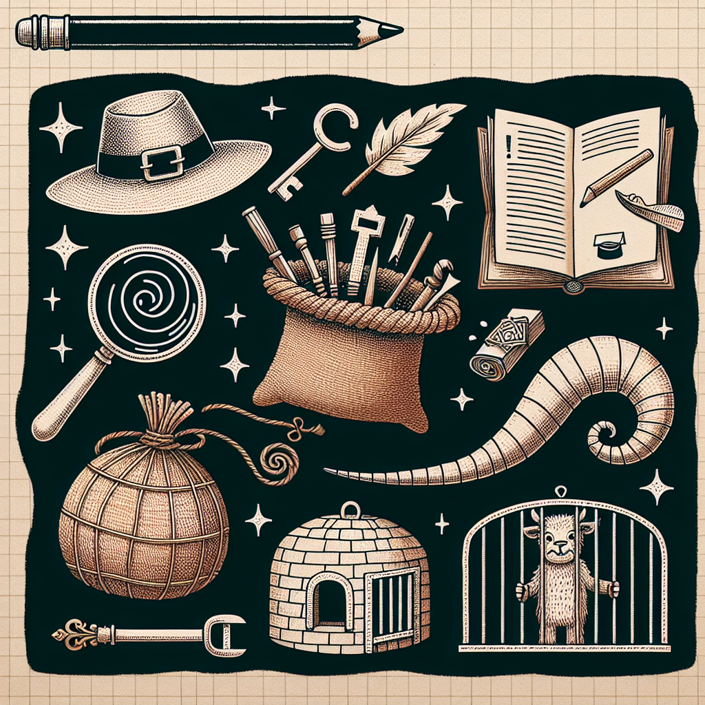 Truyện cổ tích Chiếc túi dết, chiếc mũ, cái tù và bằng sừng