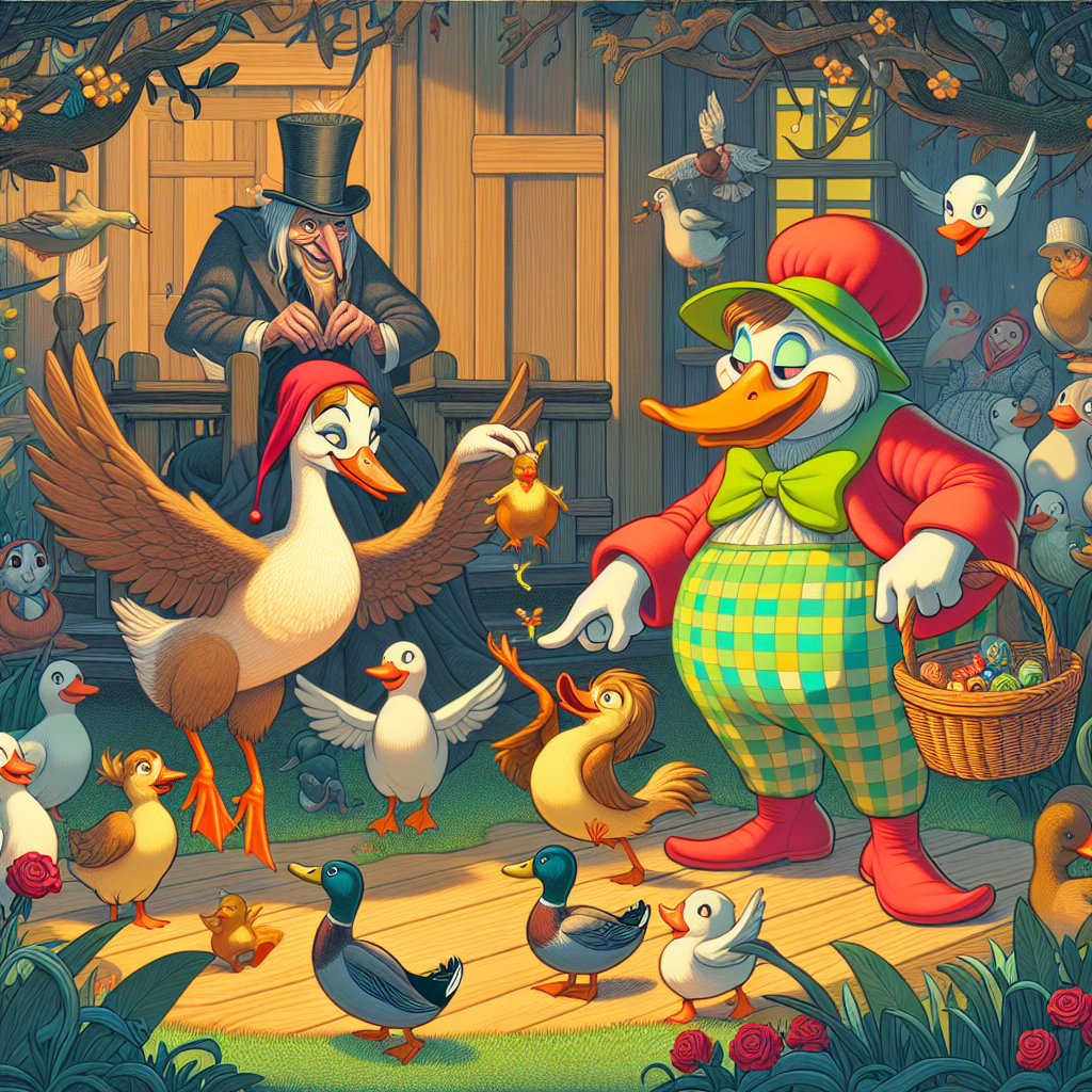 Truyện cổ tích Chơi khăm kiểu gà vịt