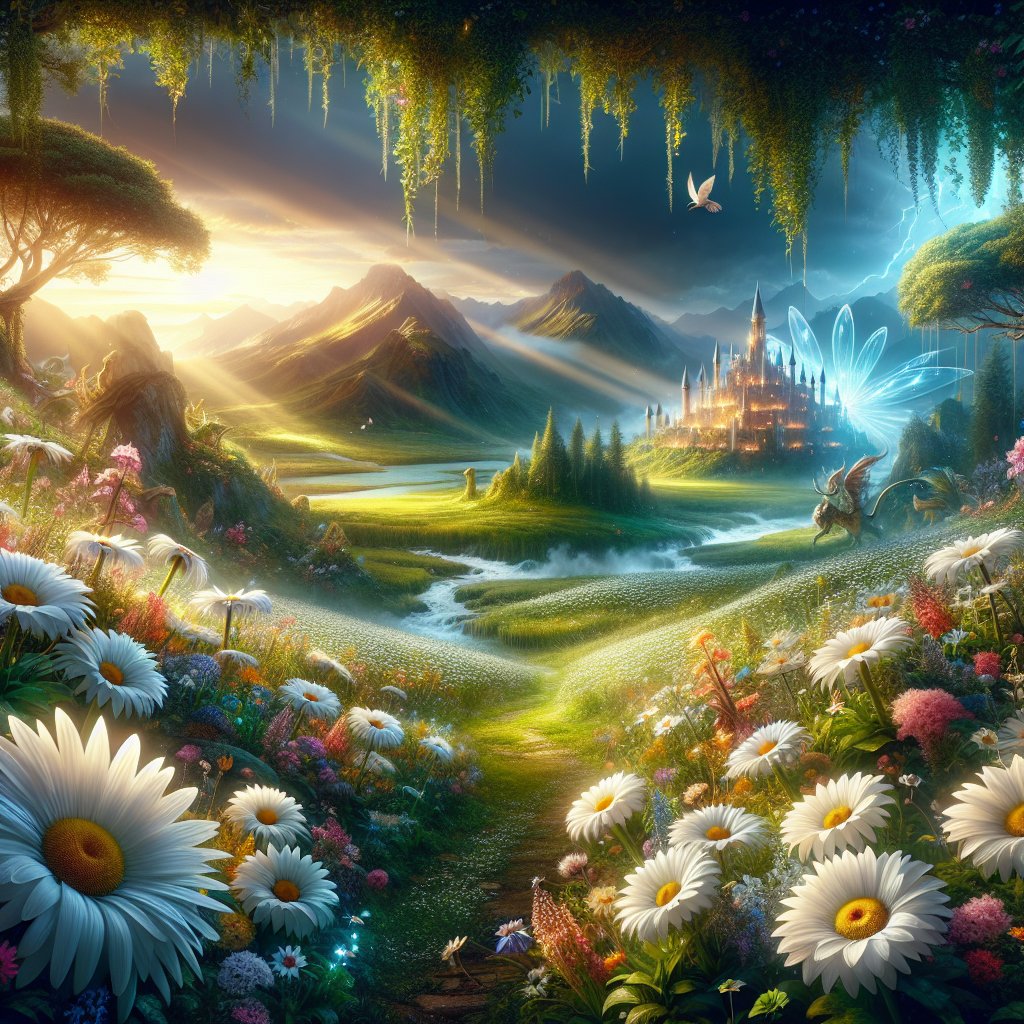 Truyện cổ tích: Huyền thoại về hoa cúc tây