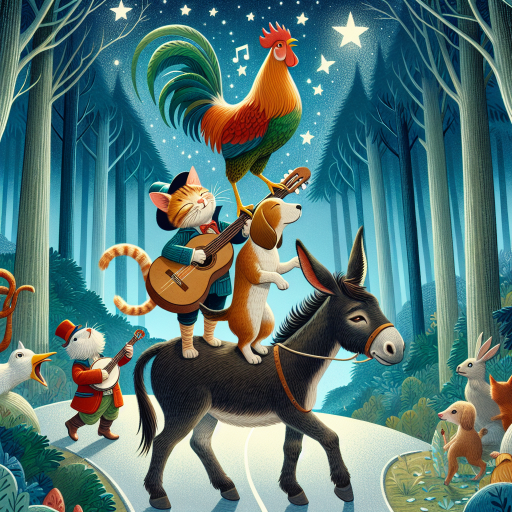 Truyện cổ tích Những nhạc sĩ thành Bremen