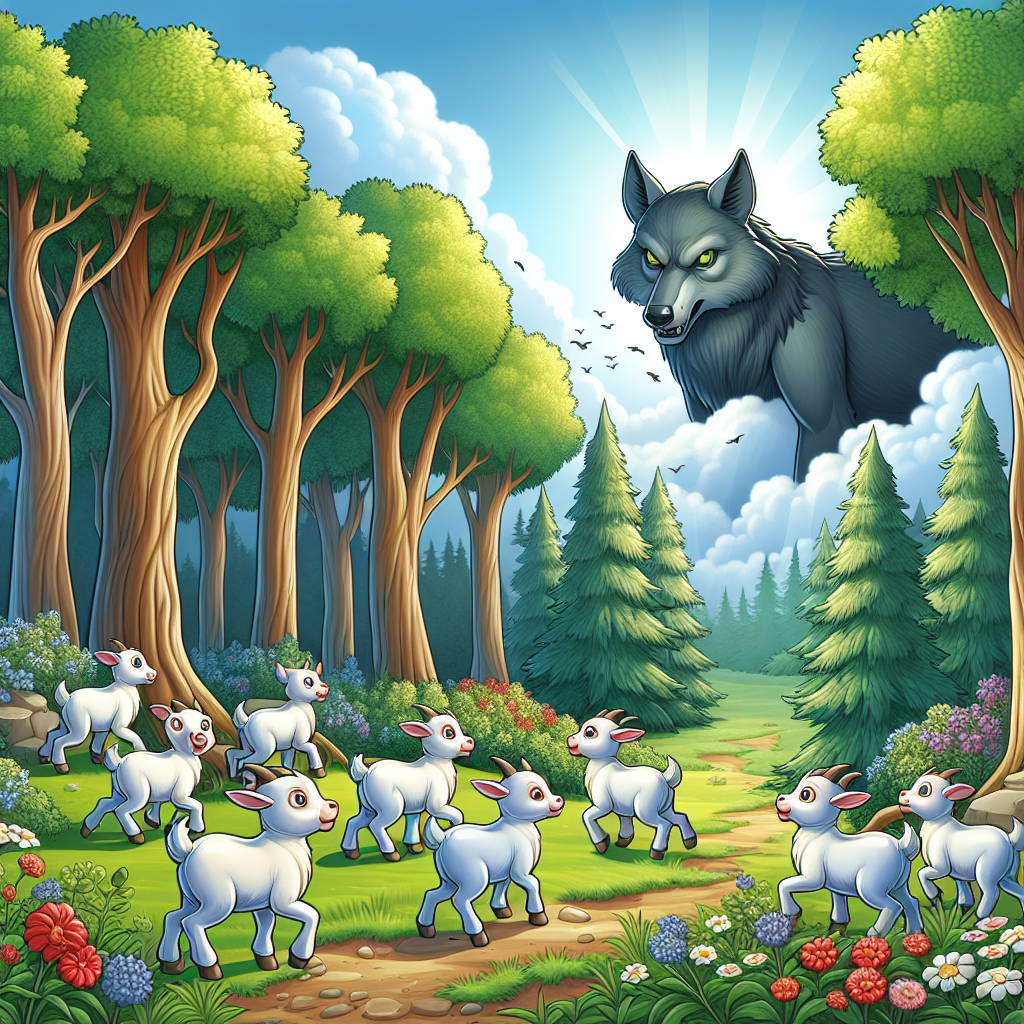 Truyện cổ tích về Chó Sói và Bảy Chú Dê Con 7 Truyện cổ tích về Chó Sói và Bảy Chú Dê Con