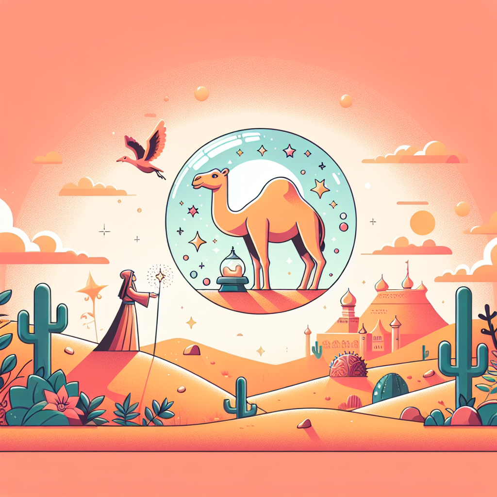 Truyện cổ tích về sự hình thành cái bướu của Lạc đà