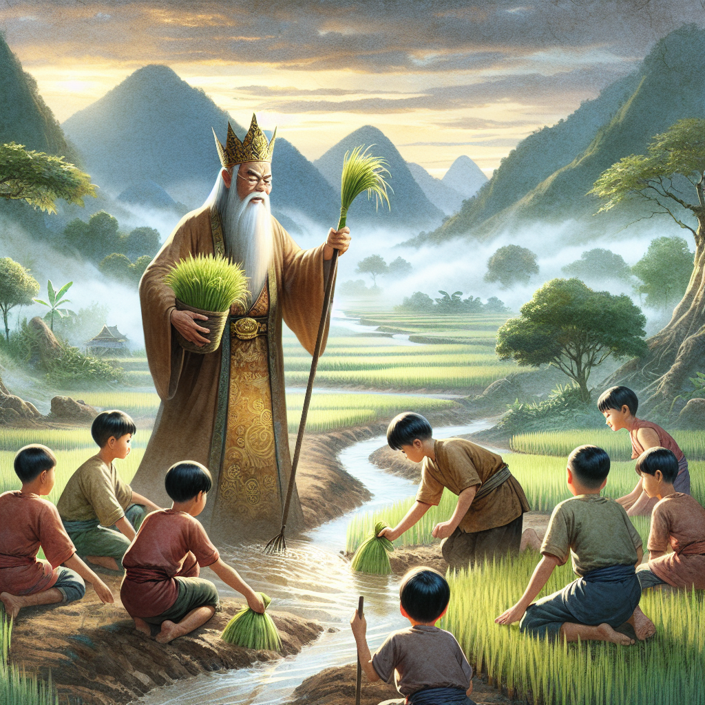 Truyện thiếu nhi: Bài Học Quý Giá Từ Vua Hùng Về Nghề Cấy Lúa 7 Truyện thiếu nhi: Bài Học Quý Giá Từ Vua Hùng Về Nghề Cấy Lúa