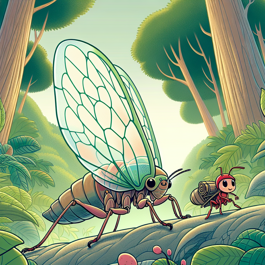 Truyện thiếu nhi: Cuộc Phiêu Lưu của Ve Sầu và Kiến 7 Truyện thiếu nhi: Cuộc Phiêu Lưu của Ve Sầu và Kiến