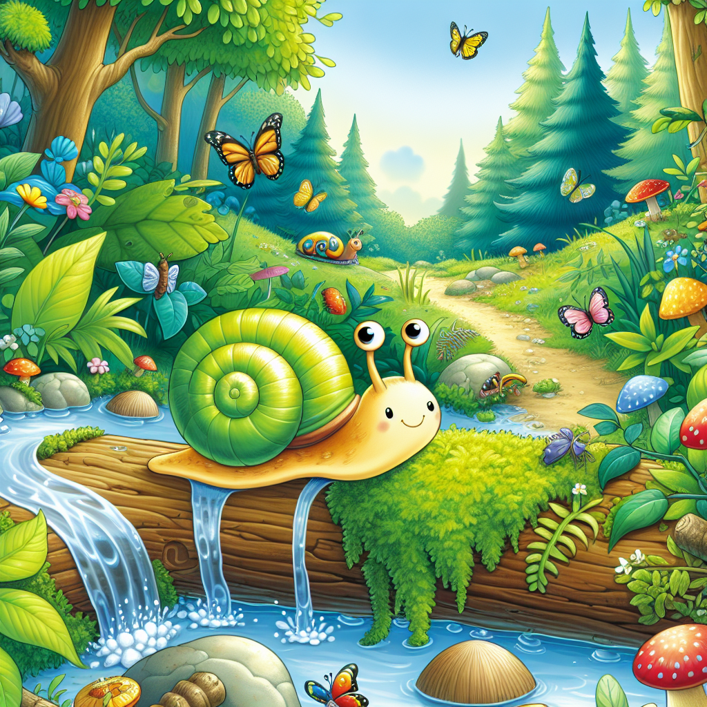 Truyện thiếu nhi Cuộc phiêu lưu của Chú ốc sên mê khám phá