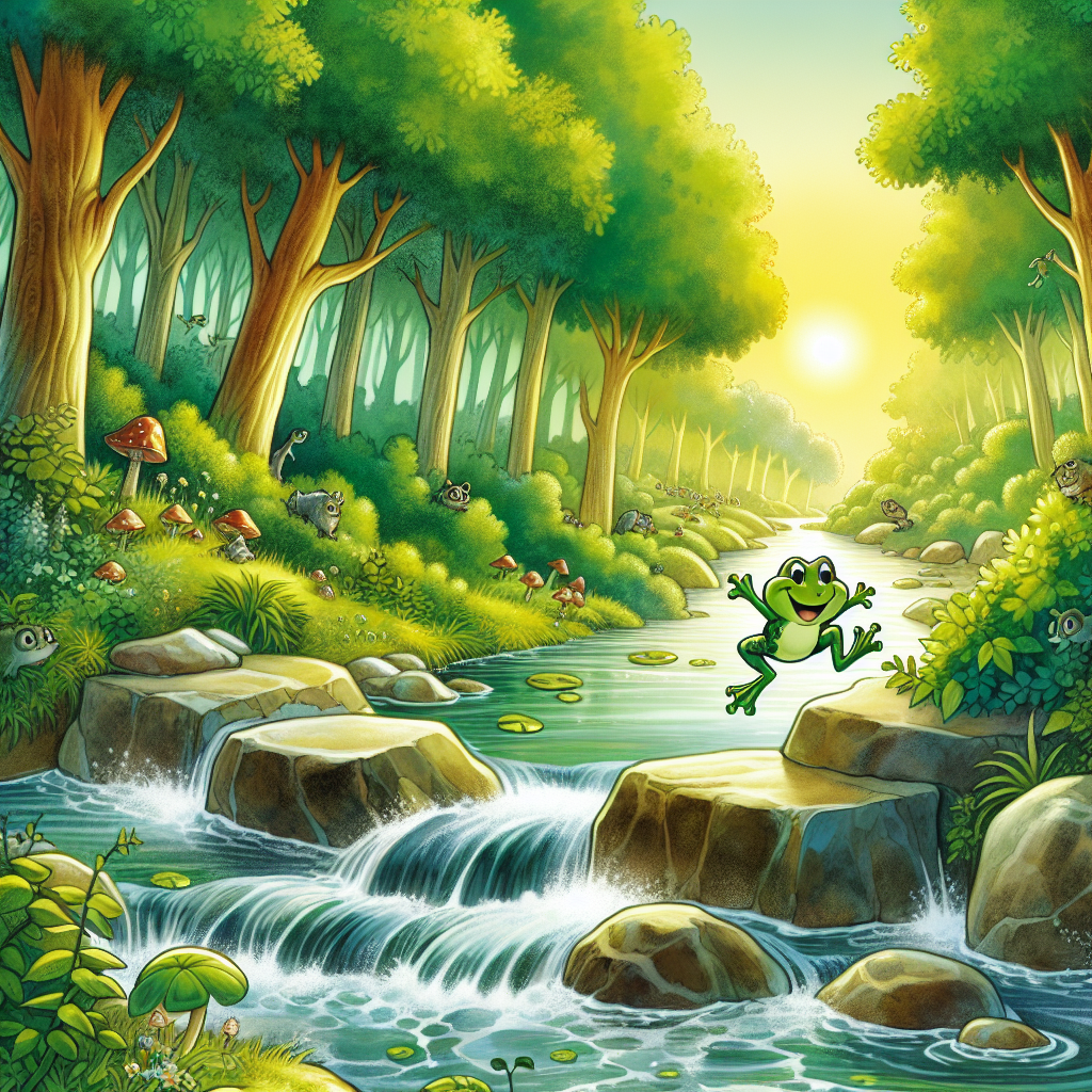 Truyện thiếu nhi: Hành Trình Của Ếch Con 7 Truyện thiếu nhi: Hành Trình Của Ếch Con