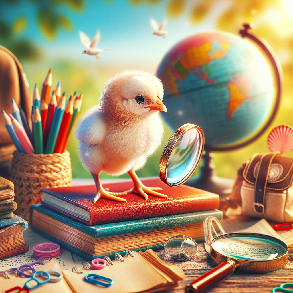 Truyện thiếu nhi: Hành Trình Học Hỏi của Gà Tơ