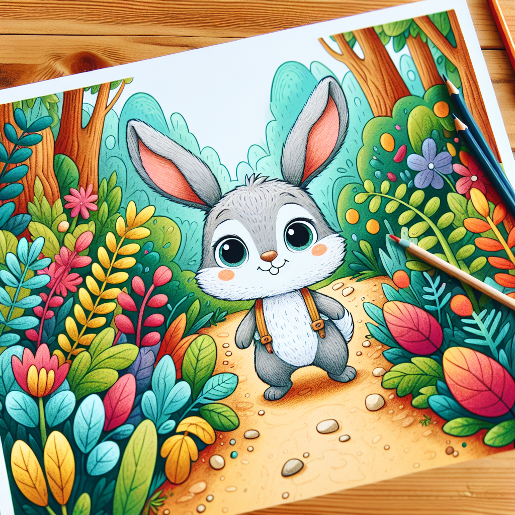 Truyện thiếu nhi Hành trình của Thỏ con bướng bỉnh