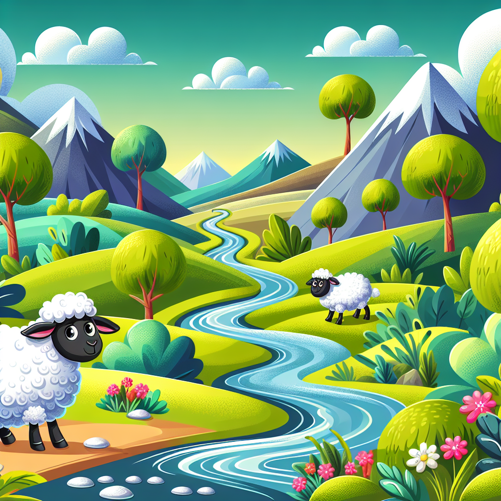 Truyện thiếu nhi: Hành trình của chú cừu đen kêu be be 7 Truyện thiếu nhi: Hành trình của chú cừu đen kêu be be