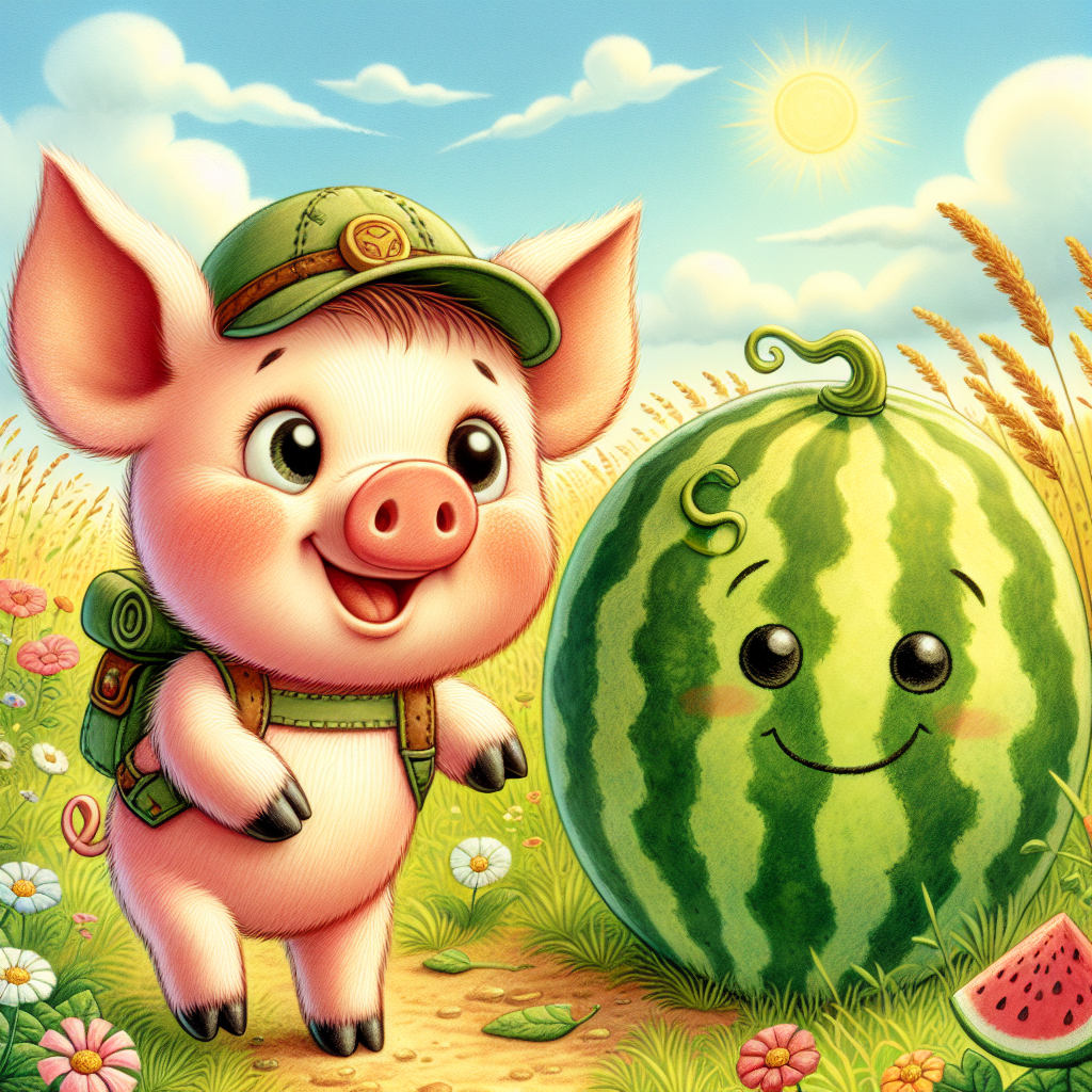 Truyện thiếu nhi Heo con và cuộc phiêu lưu với dưa hấu 7 Truyện thiếu nhi Heo con và cuộc phiêu lưu với dưa hấu