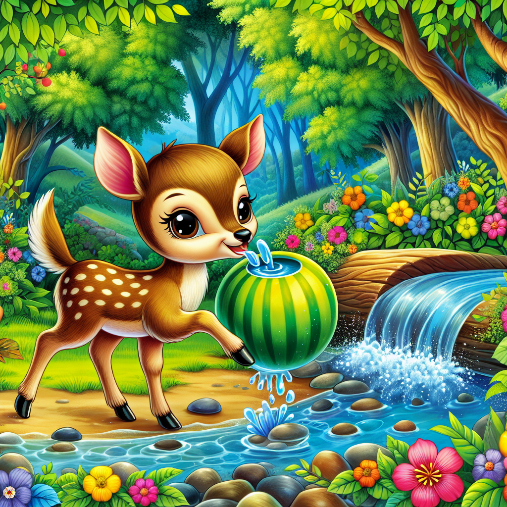 Truyện thiếu nhi: Hươu con và hành trình chuyển nước 7 Truyện thiếu nhi: Hươu con và hành trình chuyển nước