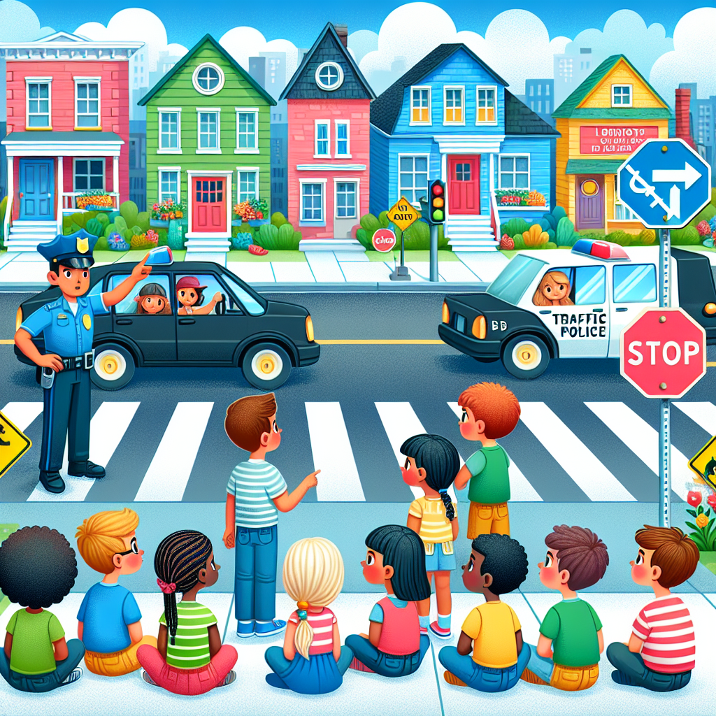 Truyện thiếu nhi: Những bài học an toàn giao thông