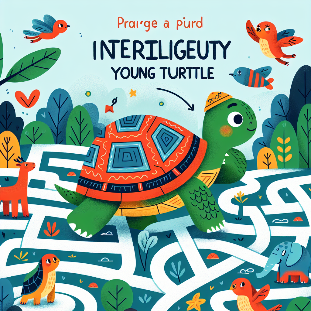 Truyện thiếu nhi Rùa con dũng cảm và trí thông minh