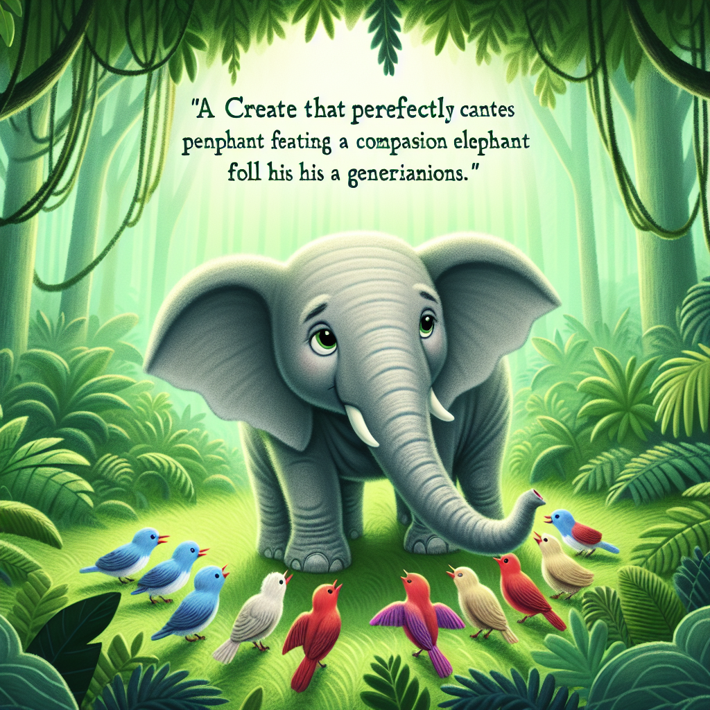 Truyện thiếu nhi Voi nhân hậu