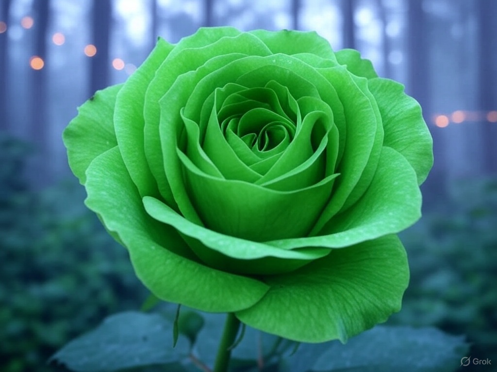 Truyện cổ tích về Hoa Hồng Xanh 7 Sự tích hoa hồng xanh