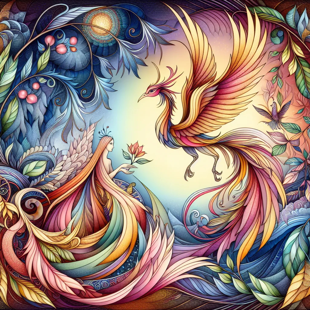 Truyện cổ tích dân gian: Huyền thoại Hoa phụng tiên