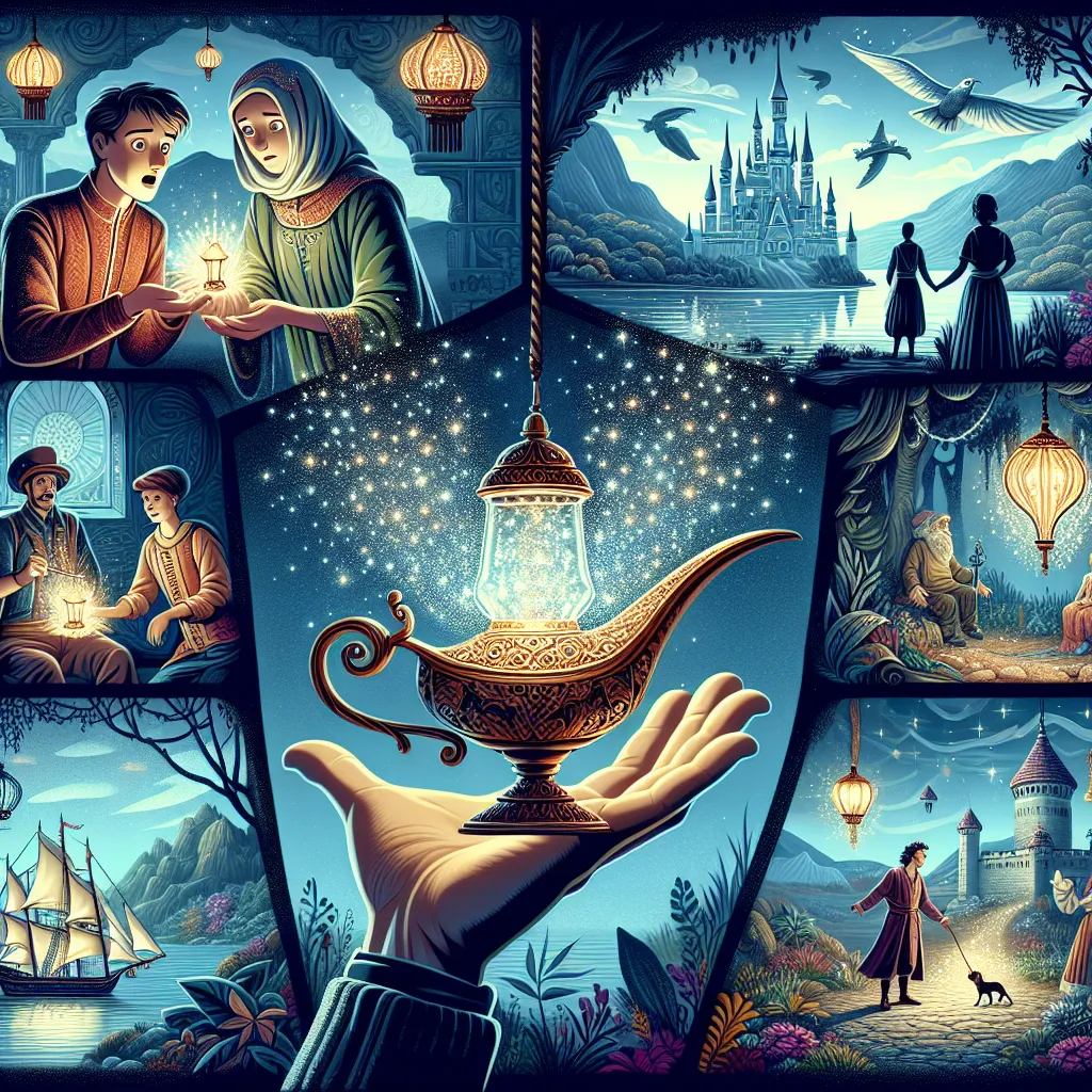 Truyện cổ tích dân gian: Bảy điều ước huyền bí